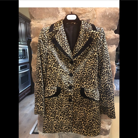 STUNNING Custom made Leopard Jacket size XSP/SP  new price firm! - Picture 1 of 10